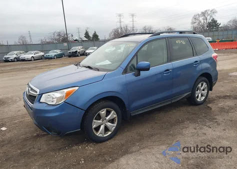 2016 Subaru Forester 2.5I Premium z USA, uszkodzony, nr VIN JF2SJADC0GH445433